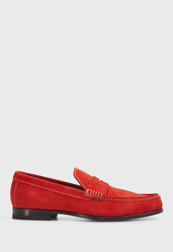 Paul Stuart Mason Suede Red | NZ_PAUL44968