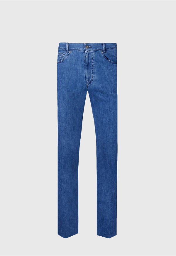 Paul Stuart Medium Wash Jean Blue | NZ_PAUL81468