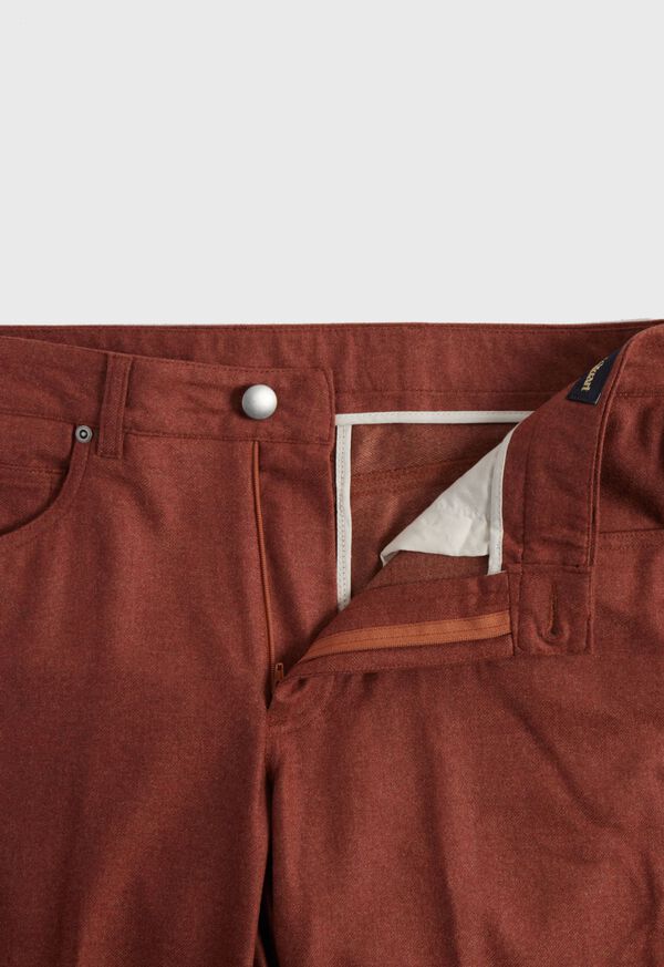 Paul Stuart Merino Wool Five Pocket Red | NZ_PAUL42318