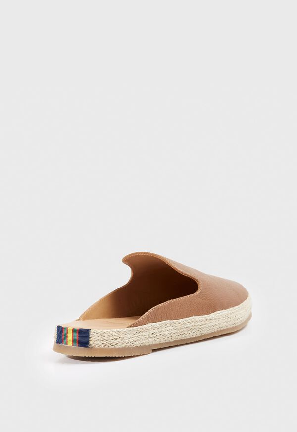 Paul Stuart Miami Leather Espadrille Brown | NZ_PAUL17037
