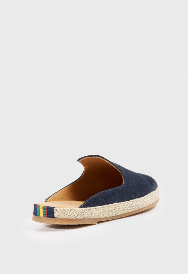 Paul Stuart Miami Suede Espadrille Navy | NZ_PAUL30449