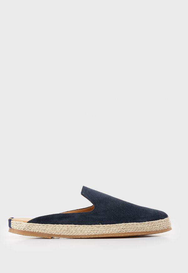 Paul Stuart Miami Suede Espadrille Navy | NZ_PAUL30449