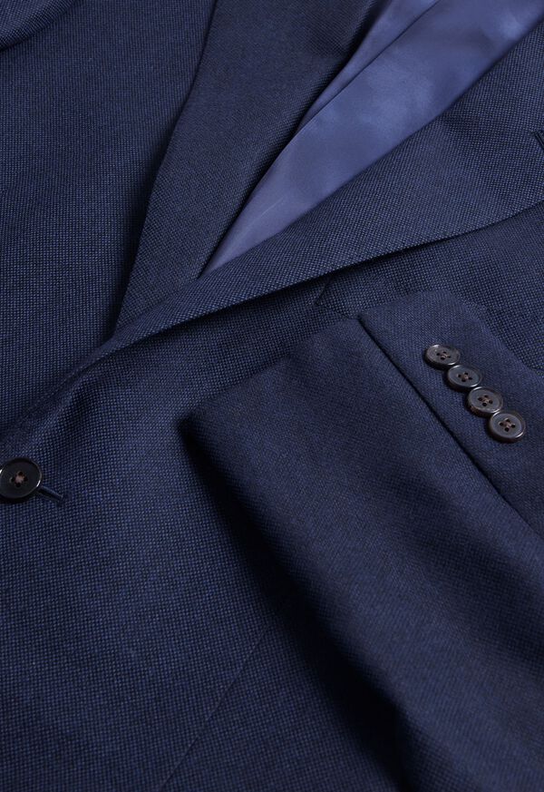Paul Stuart Nailhead Wool Andrew Suit Navy | NZ_PAUL57659