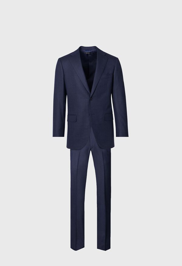 Paul Stuart Nailhead Wool Andrew Suit Navy | NZ_PAUL57659