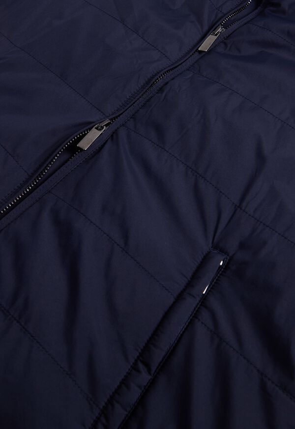 Paul Stuart Nylon Zip Navy | NZ_PAUL89295