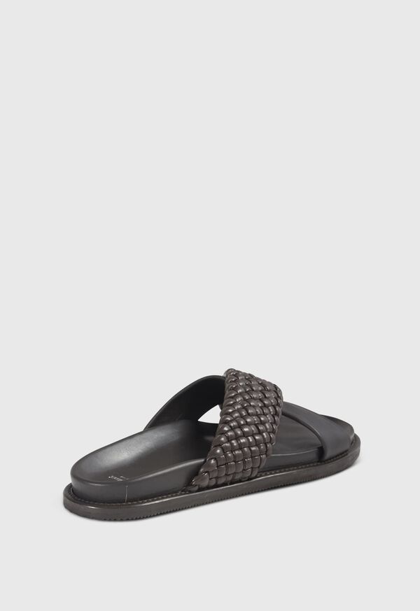 Paul Stuart Palau Woven Leather Dark Brown | NZ_PAUL96866