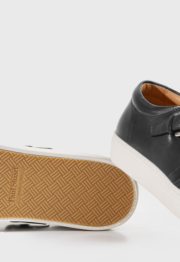 Paul Stuart Paulo Leather Grey | NZ_PAUL20805