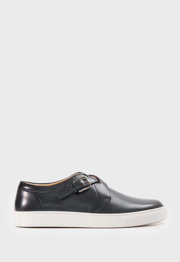 Paul Stuart Paulo Leather Grey | NZ_PAUL20805