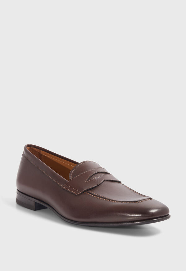 Paul Stuart Penny Leather Brown | NZ_PAUL47951