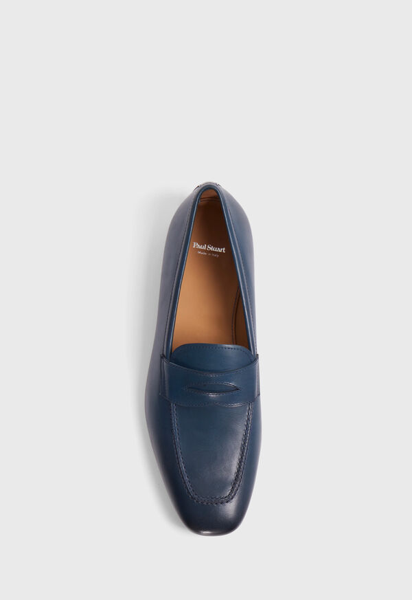 Paul Stuart Penny Leather Navy | NZ_PAUL99304