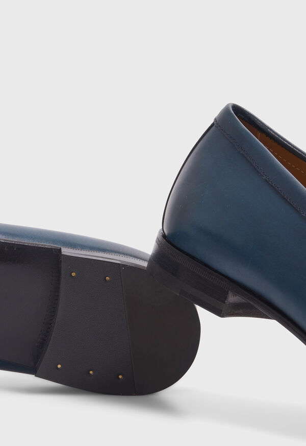 Paul Stuart Penny Leather Navy | NZ_PAUL99304