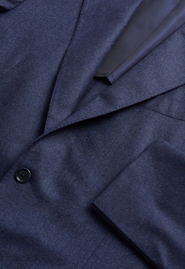 Paul Stuart Plaid Soft Shoulder Suit Navy | NZ_PAUL97886
