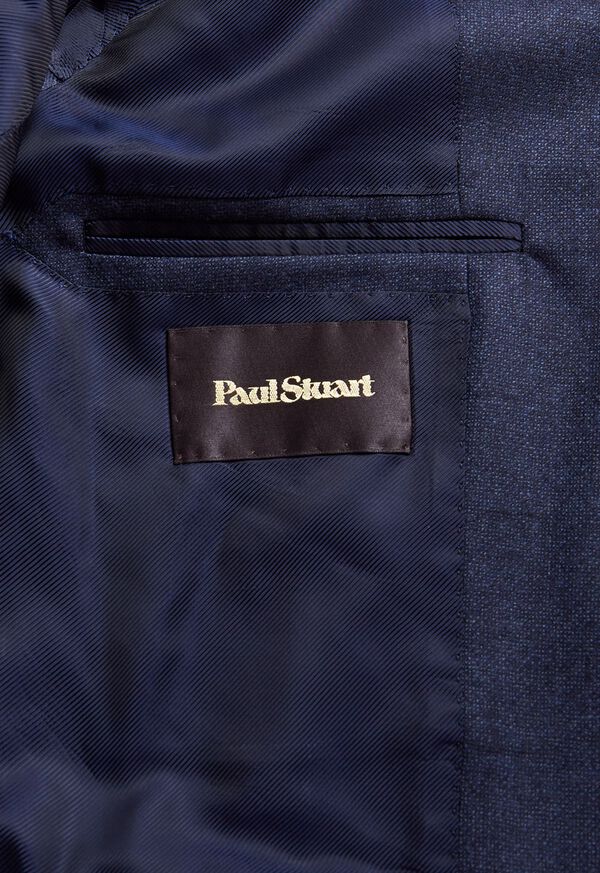 Paul Stuart Plaid Soft Shoulder Suit Navy | NZ_PAUL97886