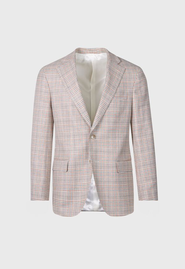 Paul Stuart Plaid Summer Brown / Olive | NZ_PAUL66786