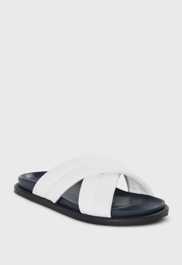 Paul Stuart Porto Leather Crossover White | NZ_PAUL29498