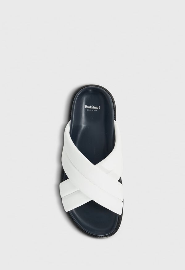 Paul Stuart Porto Leather Crossover White | NZ_PAUL29498