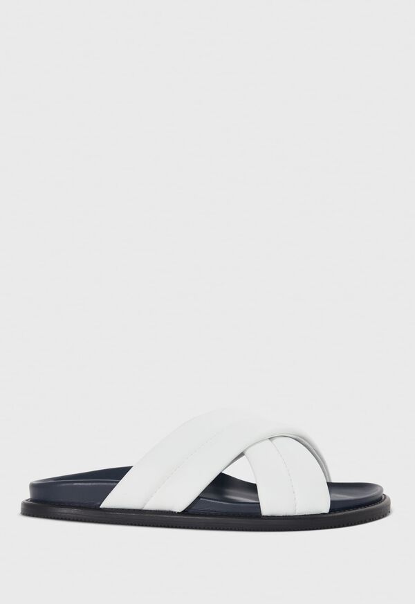 Paul Stuart Porto Leather Crossover White | NZ_PAUL29498