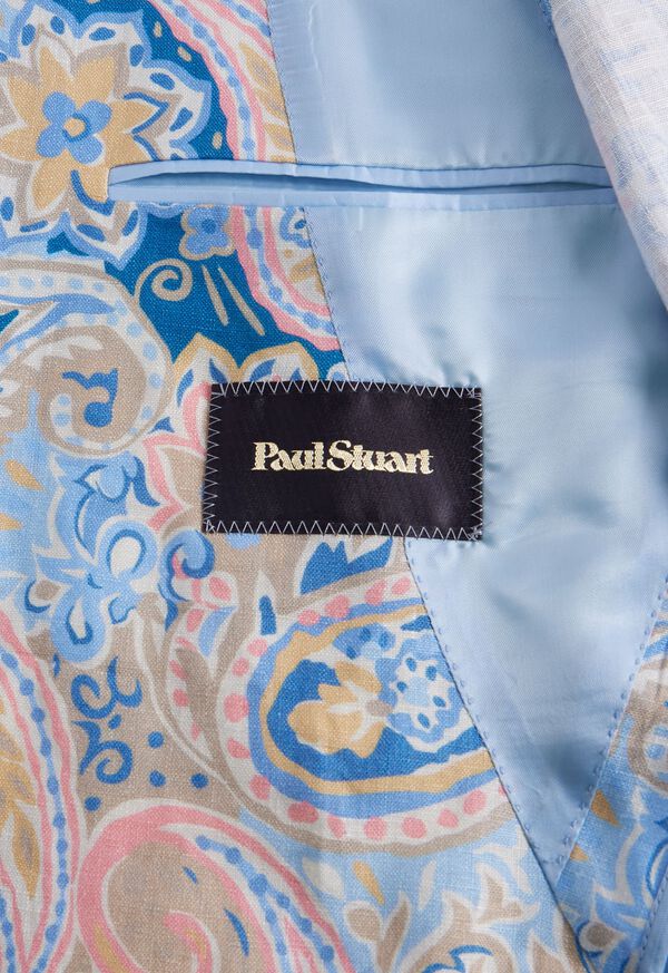 Paul Stuart Printed Floral Linen Multicolor | NZ_PAUL12007