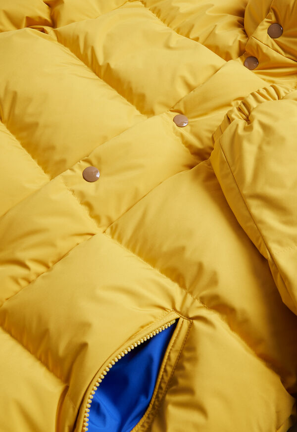 Paul Stuart Puffer Jacket Light Yellow | NZ_PAUL44791