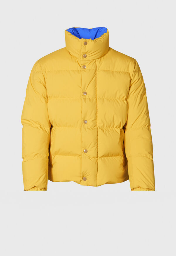 Paul Stuart Puffer Jacket Light Yellow | NZ_PAUL44791
