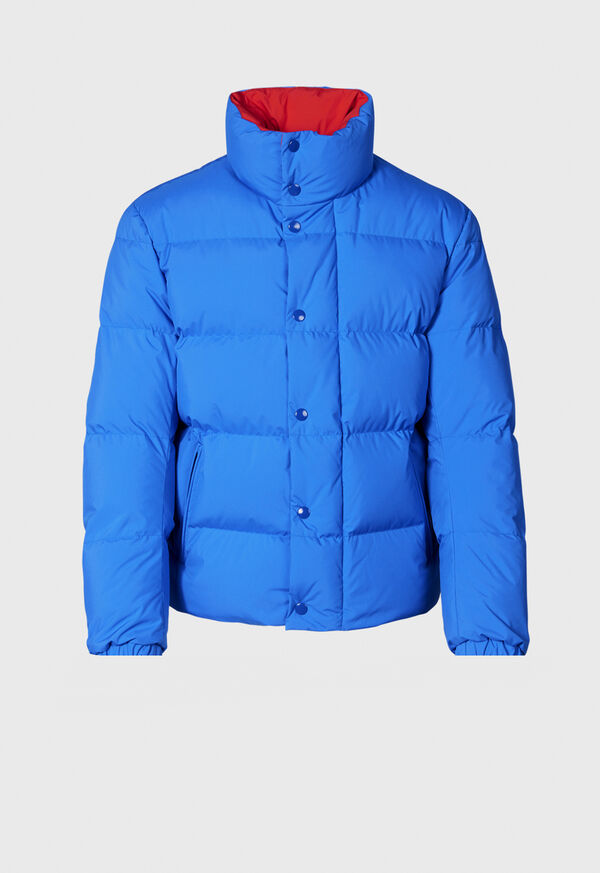 Paul Stuart Puffer Jacket Royal Blue | NZ_PAUL81124