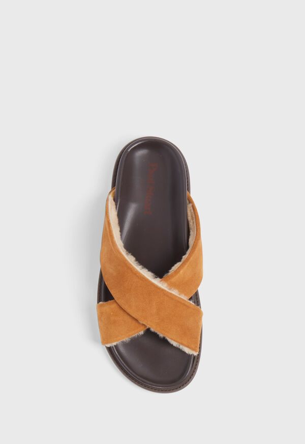 Paul Stuart Punta III Shearling Crossover Brown | NZ_PAUL11214