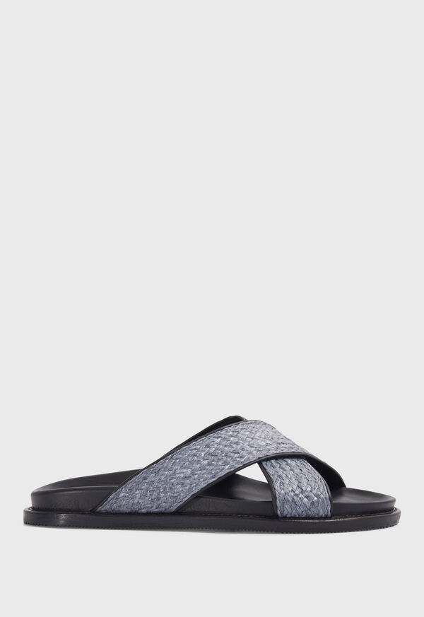 Paul Stuart Punta II Raffia Crossover Blue | NZ_PAUL33235