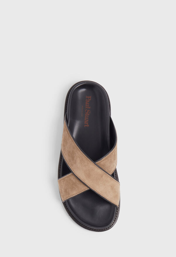 Paul Stuart Punta II Suede Crossover Grey | NZ_PAUL41251