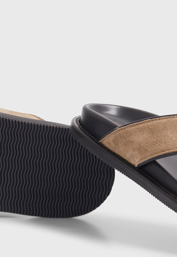Paul Stuart Punta II Suede Crossover Grey | NZ_PAUL41251