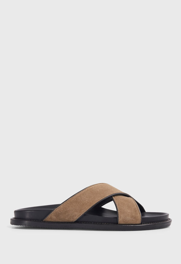 Paul Stuart Punta II Suede Crossover Grey | NZ_PAUL41251