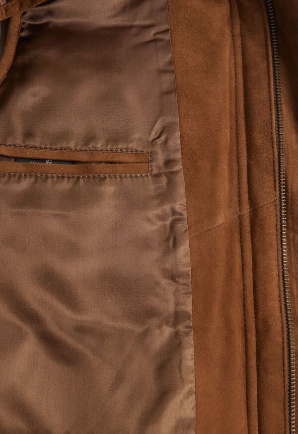 Paul Stuart Quilted Shearling Brown | NZ_PAUL30620