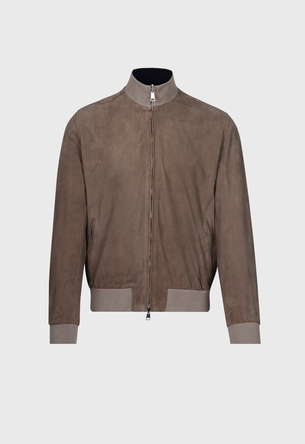 Paul Stuart Reversible Suede Jacket Grey | NZ_PAUL35371