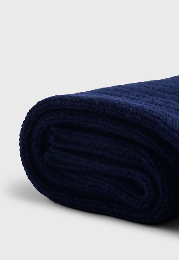 Paul Stuart Ribbed Sport Crew Navy | NZ_PAUL19884