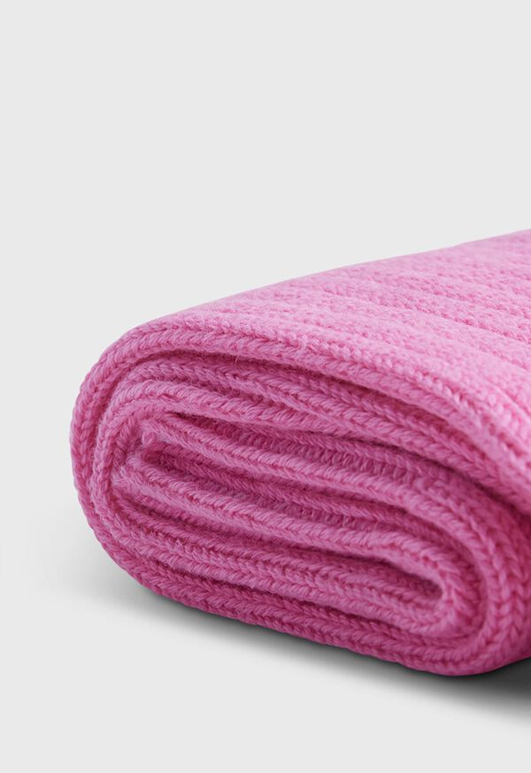 Paul Stuart Ribbed Sport Crew Pink | NZ_PAUL15360
