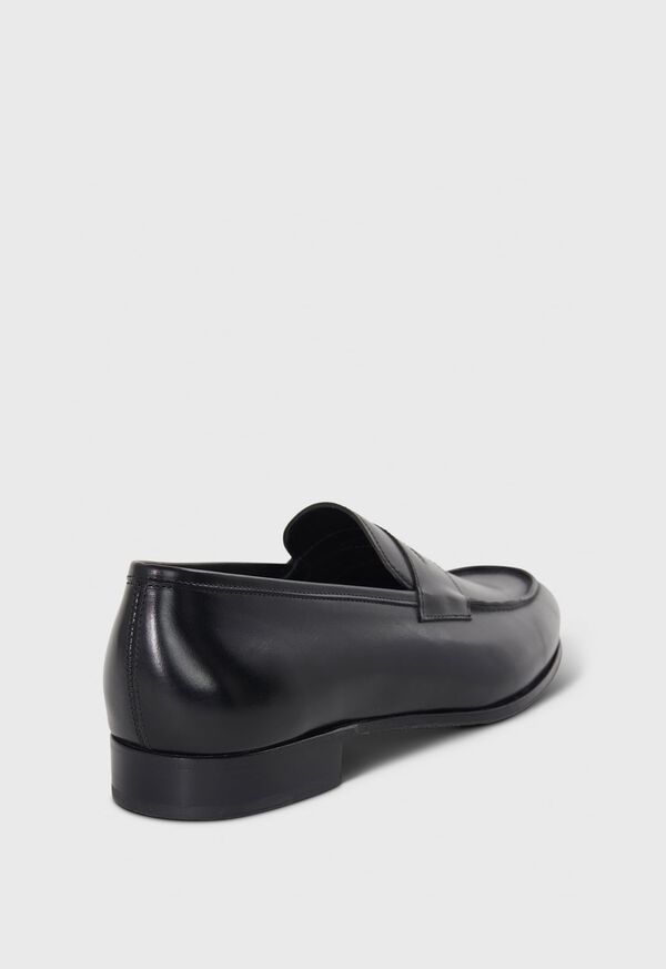 Paul Stuart Ritz Leather Penny Black | NZ_PAUL18097