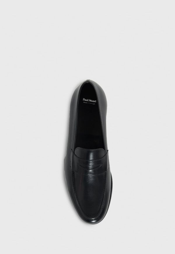 Paul Stuart Ritz Leather Penny Black | NZ_PAUL18097