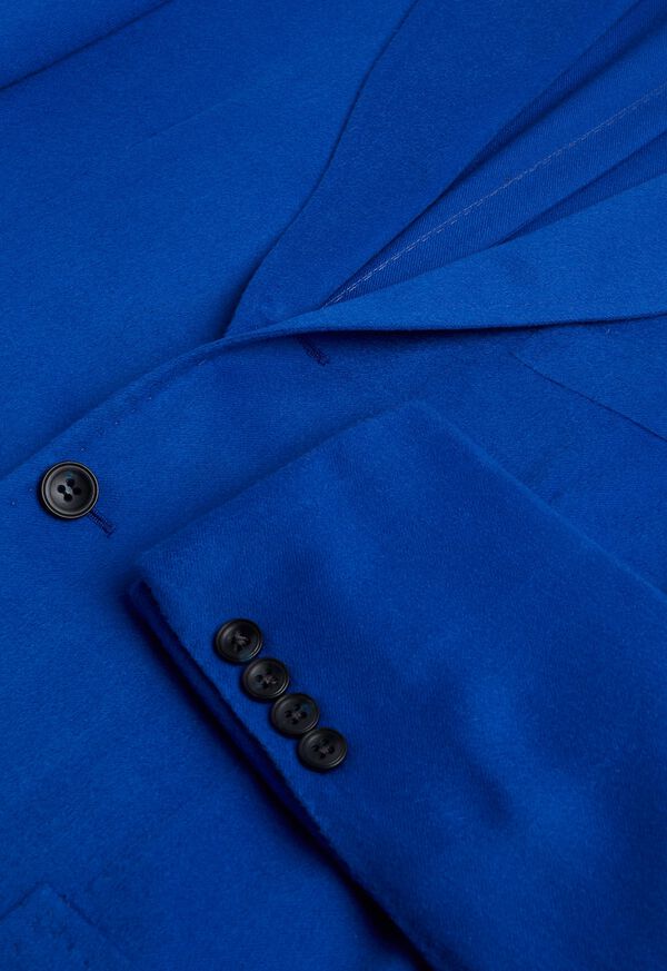 Paul Stuart Royal Blue Cashmere Soft Royal Blue | NZ_PAUL80787