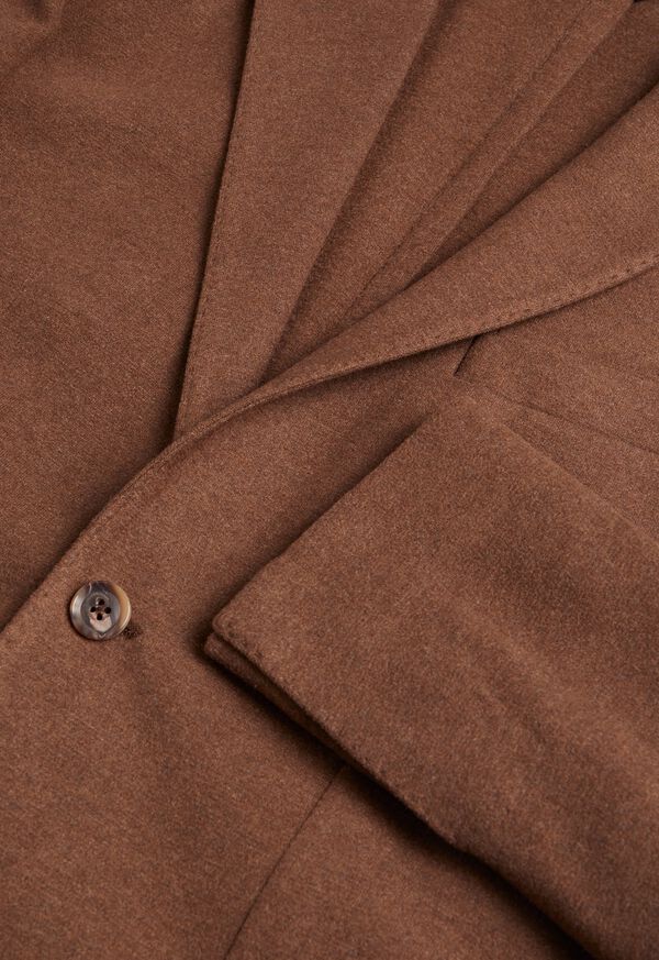 Paul Stuart Silk Jersey Brown | NZ_PAUL82348