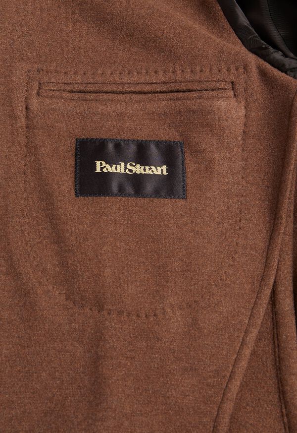 Paul Stuart Silk Jersey Brown | NZ_PAUL82348