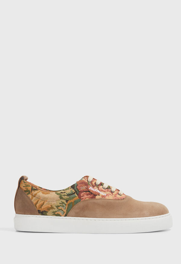 Paul Stuart Skate Suede and Textile Brown | NZ_PAUL38517