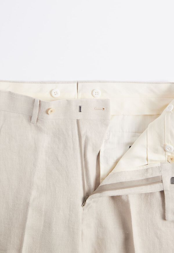 Paul Stuart Soft Linen Canvas Brown | NZ_PAUL57393