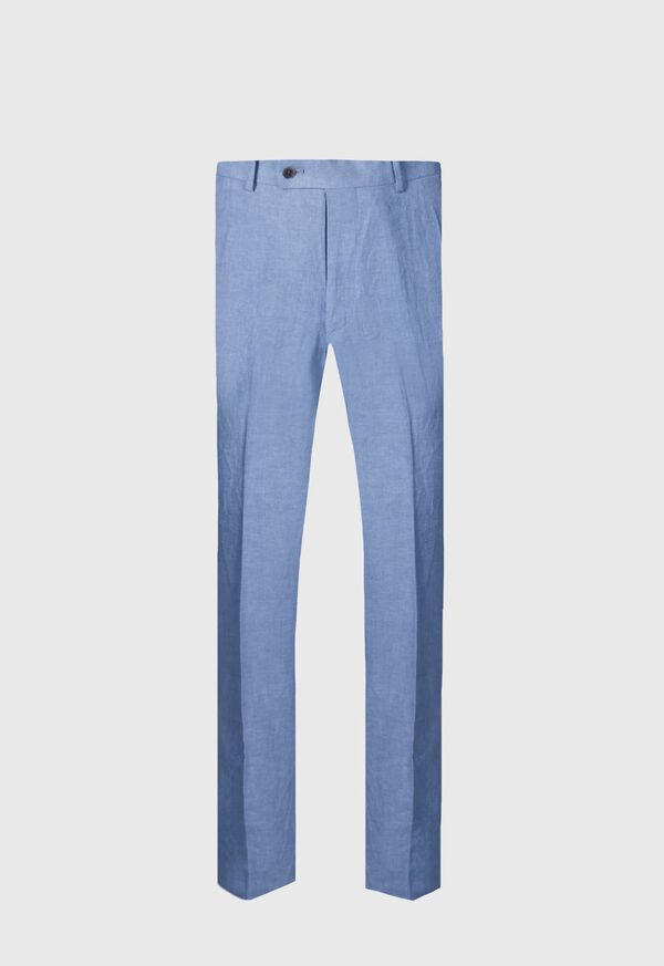 Paul Stuart Soft Linen Canvas Flower Blue | NZ_PAUL96048