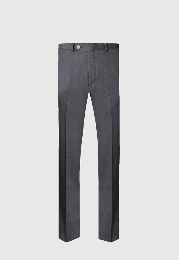 Paul Stuart Soft Wool Twill Grey | NZ_PAUL20564