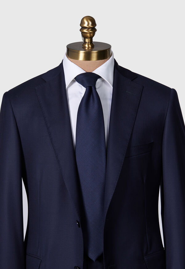 Paul Stuart Solid Wool Navy | NZ_PAUL18225