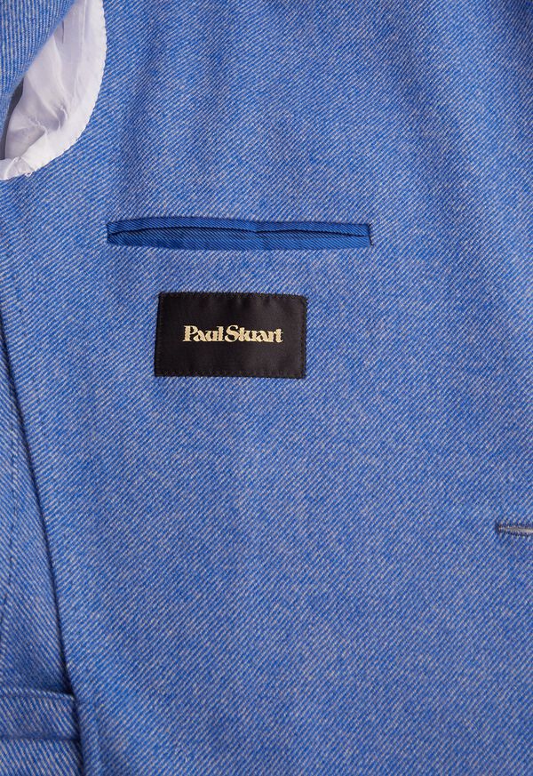 Paul Stuart Solid Wool Soft Constructed Light Blue | NZ_PAUL64510