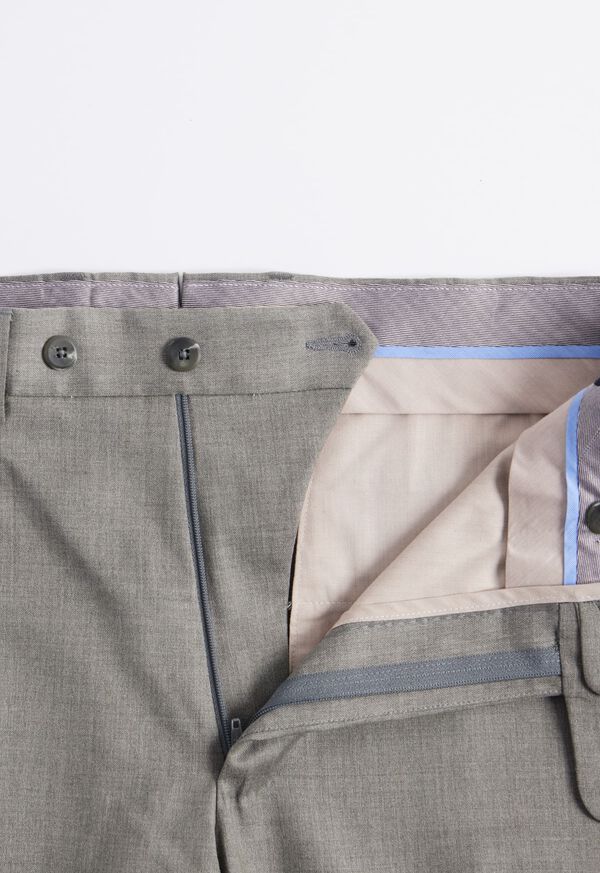 Paul Stuart Super 110s All Year Wool Olive | NZ_PAUL12574