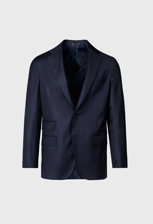 Paul Stuart Super 110s Wool Soft Suit Navy | NZ_PAUL93296