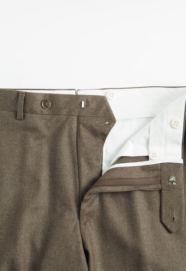 Paul Stuart Super 120 Wool Flannel James Beige | NZ_PAUL95637