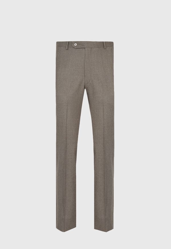 Paul Stuart Super 120 Wool Flannel James Beige | NZ_PAUL95637