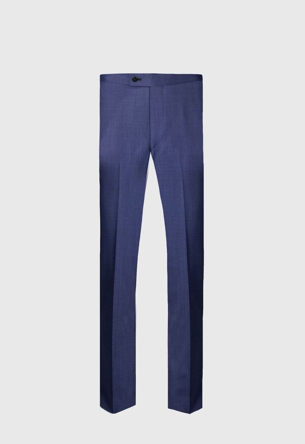 Paul Stuart Super 120s Pindot Wool Andrew Blue | NZ_PAUL27715